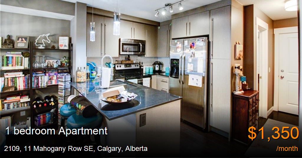 2109, 11 mahogany row se, calgary Apartment for Rent