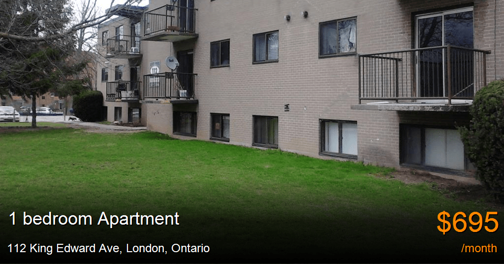 112 king edward ave, london Apartment for Rent