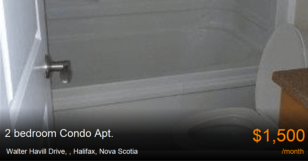 Walter Havill Drive,, Halifax Condo Apt. for Rent B92946