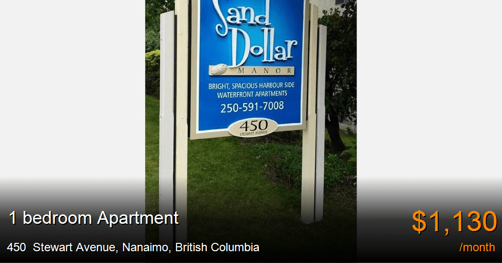 450 stewart avenue, nanaimo Apartment for Rent