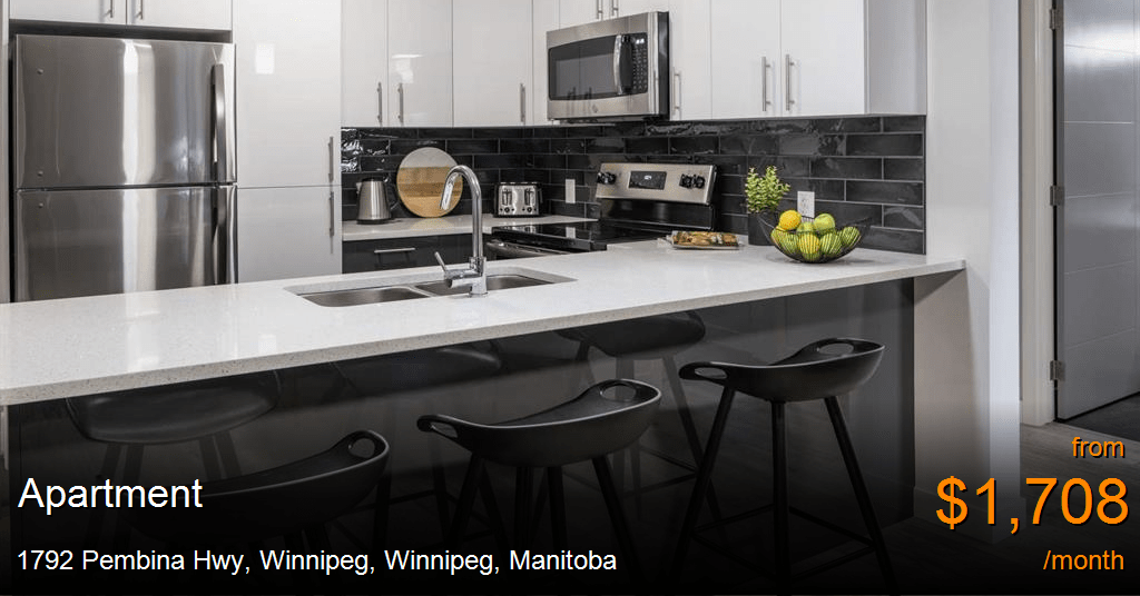 1792 pembina hwy, winnipeg, winnipeg Apartment for Rent