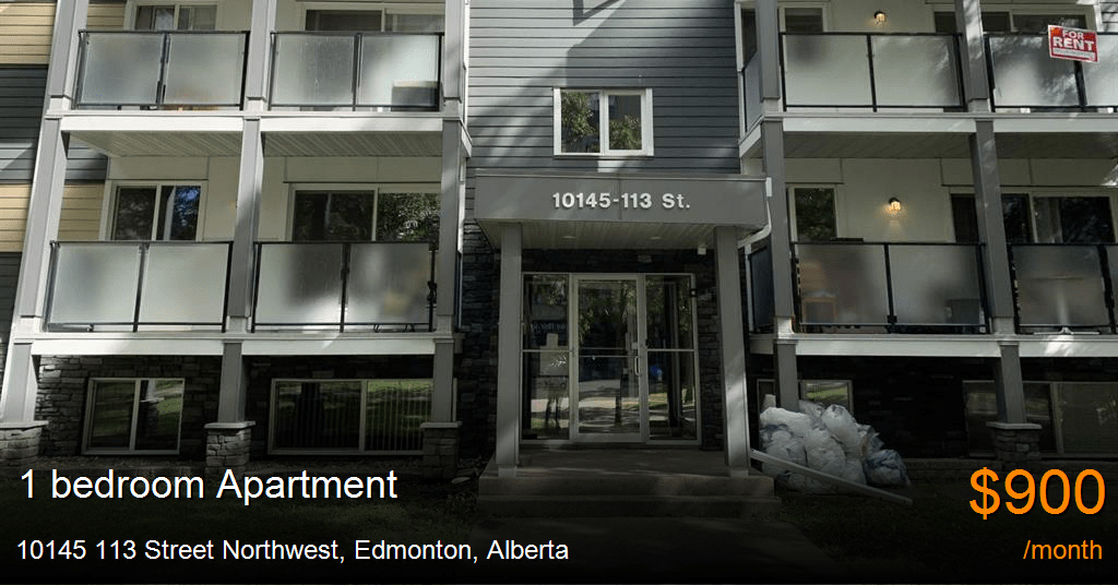 10145 113 street northwest, edmonton Apartment for Rent