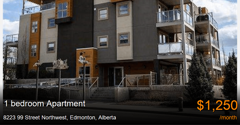 8223 99 street northwest, edmonton Apartment for Rent