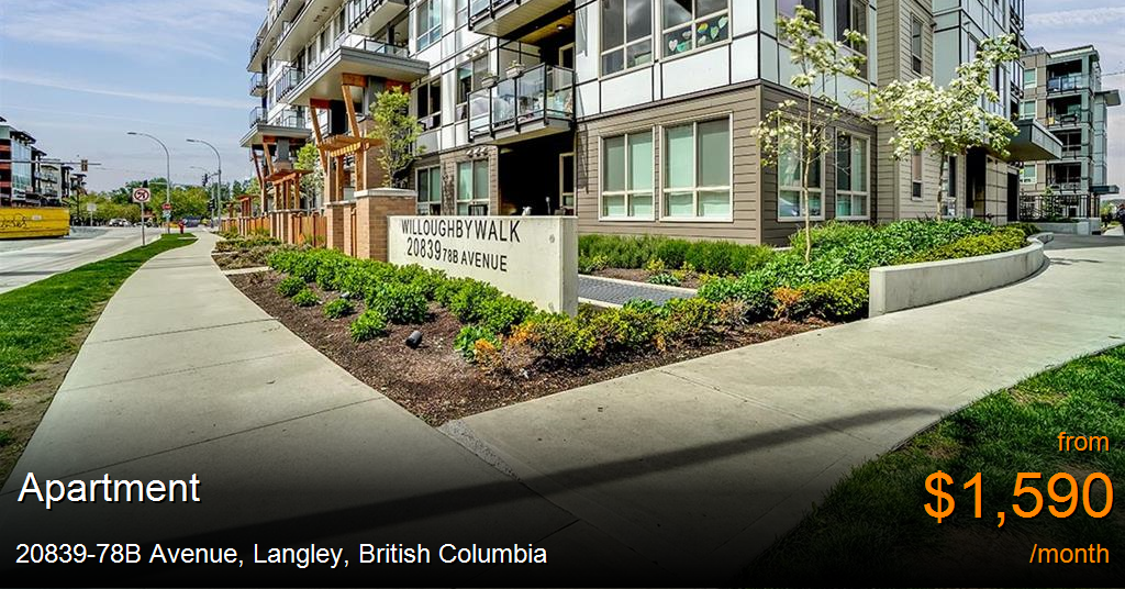 2083978B Avenue, Langley Apartment for Rent