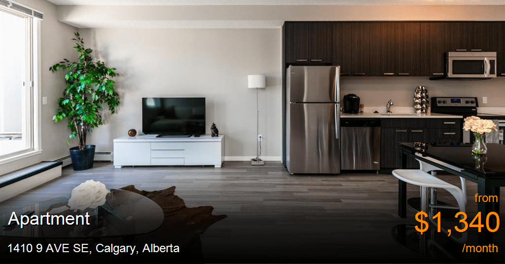1410 9 AVE SE, Calgary Apartment for Rent