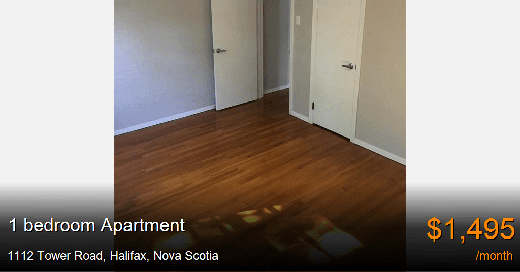 1112 Tower Road, Halifax Apartment for Rent