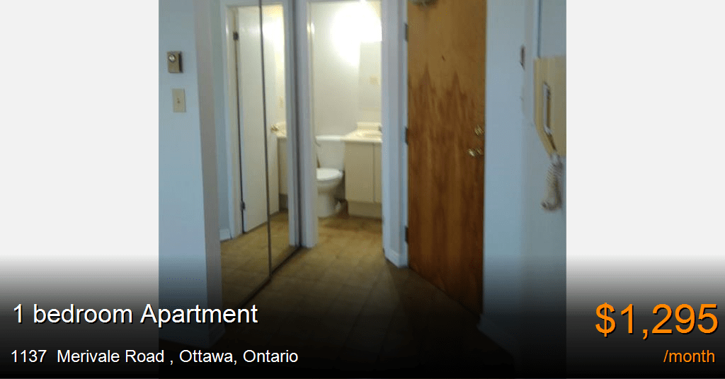 1137 merivale road, ottawa Apartment for Rent
