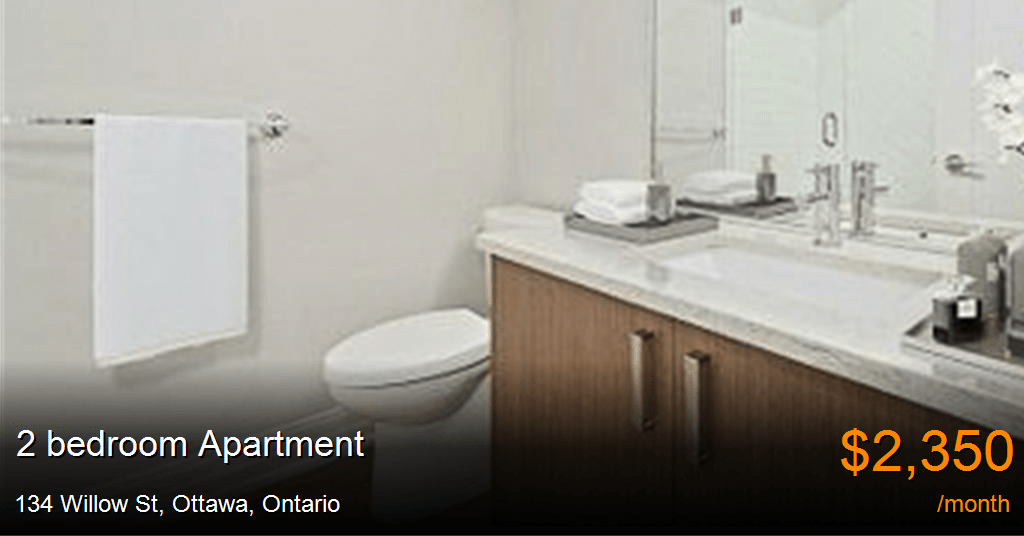134 willow st, ottawa Apartment for Rent
