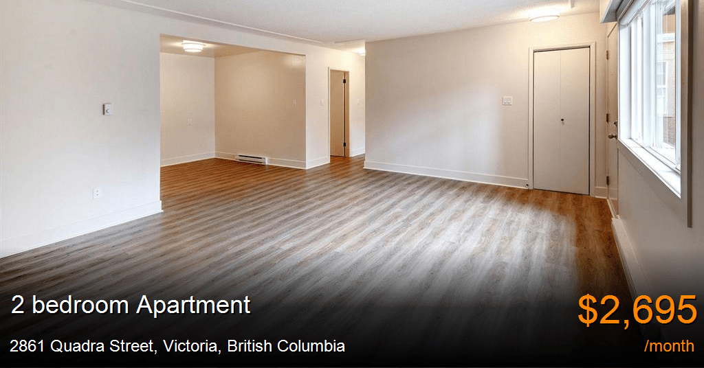 2861 quadra street, victoria Apartment for Rent