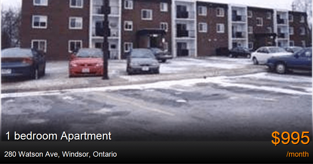 280 watson ave, windsor Apartment for Rent