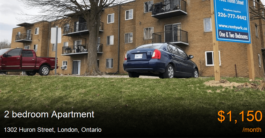 1302 Huron Street, London Apartment for Rent B94268