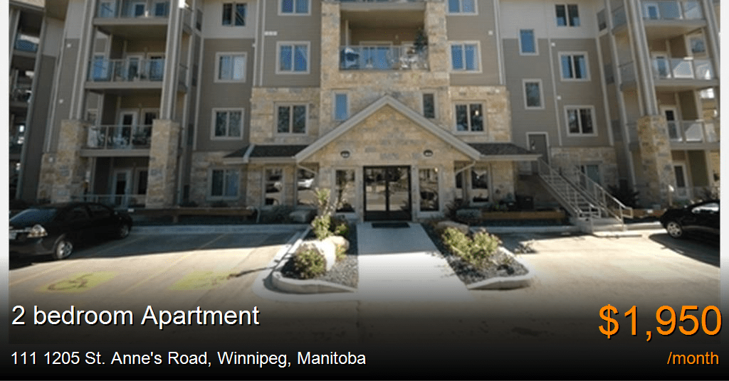 111 1205 St. Anne's Road, Winnipeg Apartment for Rent