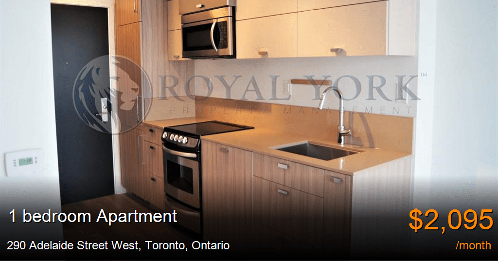 290 Adelaide Street West, Toronto Apartment for Rent