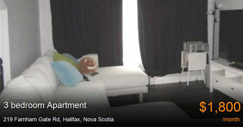 219 Farnham Gate Rd, Halifax Apartment for Rent B95708