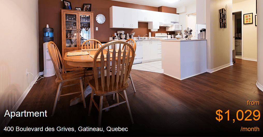 400 Boulevard des Grives, Gatineau Apartment for Rent B95709