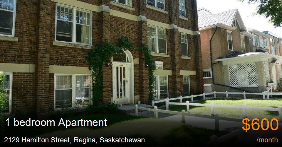 2129 hamilton street, regina Apartment for Rent