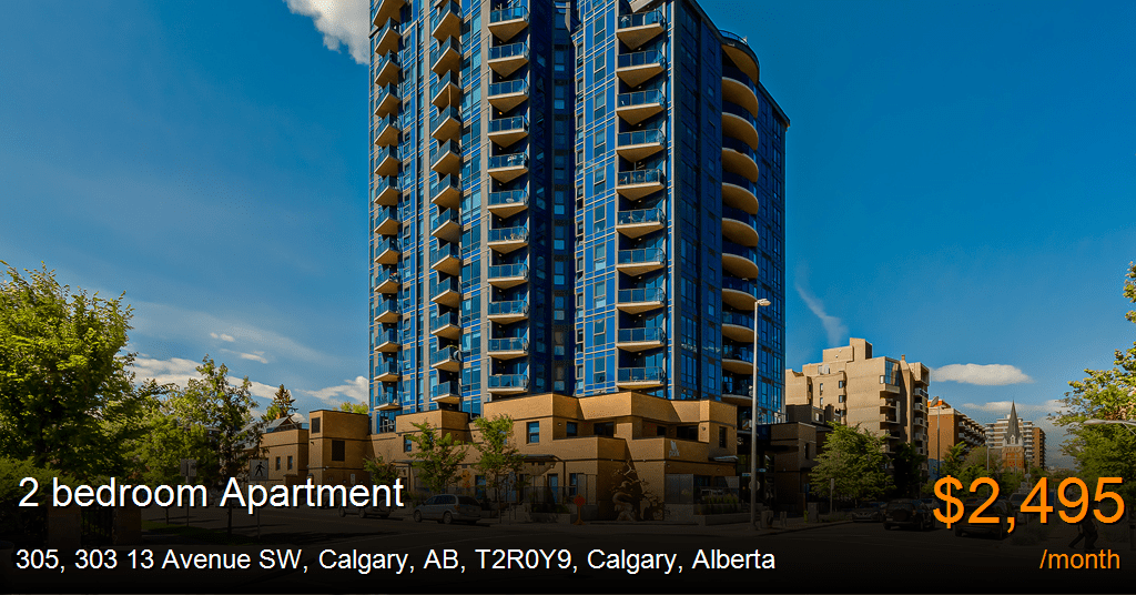 305, 303 13 avenue sw, calgary, ab, t2r0y9, calgary Apartment for Rent