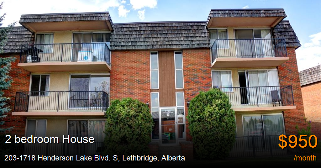 2031718 henderson lake blvd. s, lethbridge House for Rent