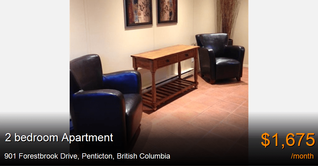 901 Forestbrook Drive, Penticton Apartment for Rent