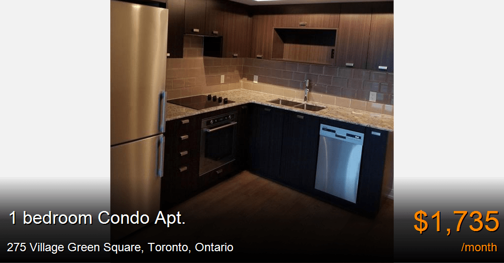 275 village green square, toronto Condo Apt. for Rent