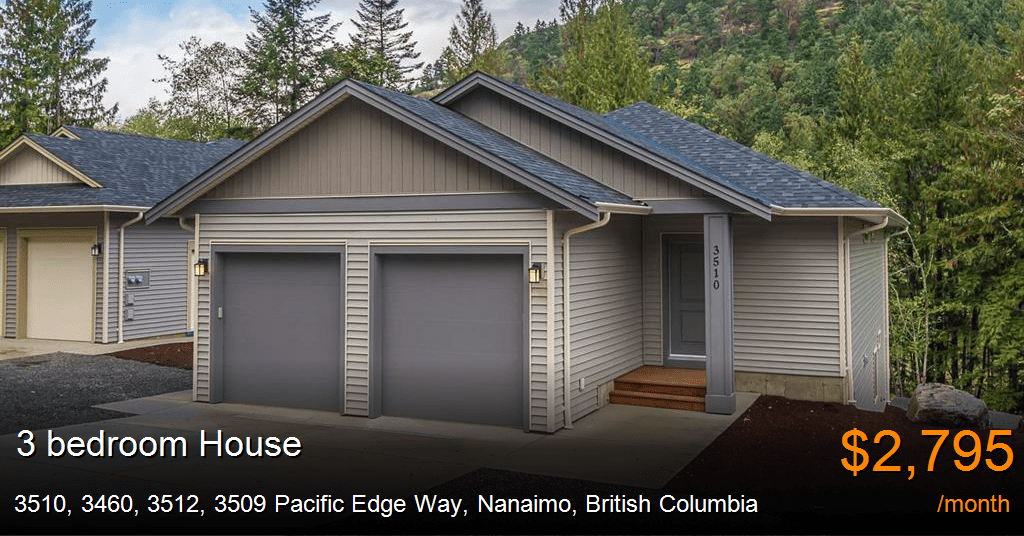3510, 3460, 3512, 3509 pacific edge way, nanaimo House for Rent