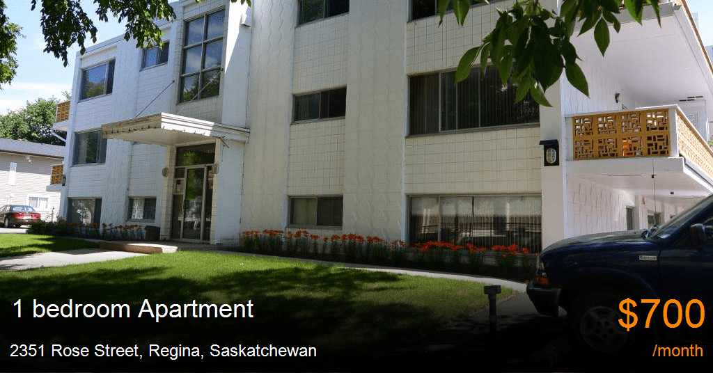 2351 Rose Street, Regina Apartment for Rent