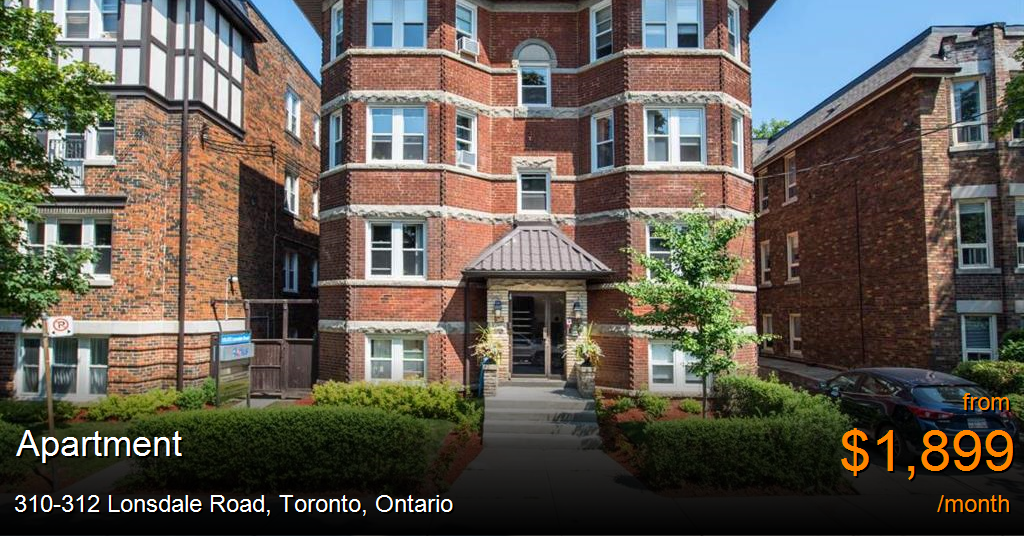 310312 Lonsdale Road, Toronto Apartment for Rent