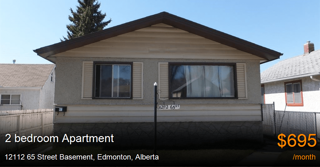 12112 65 street basement, edmonton Apartment for Rent