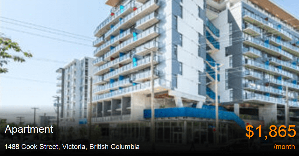 1488 cook street, victoria Apartment for Rent