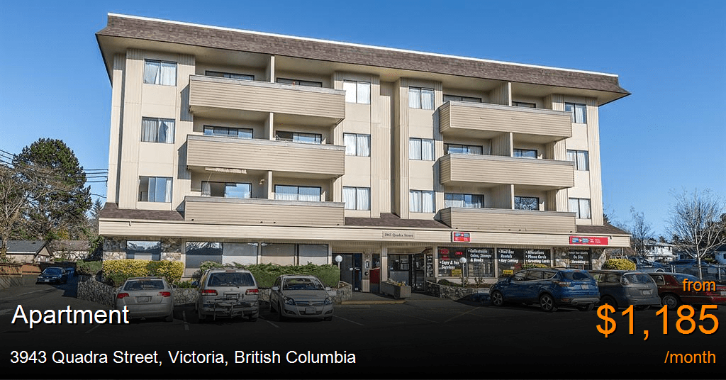 3943 quadra street, victoria Apartment for Rent