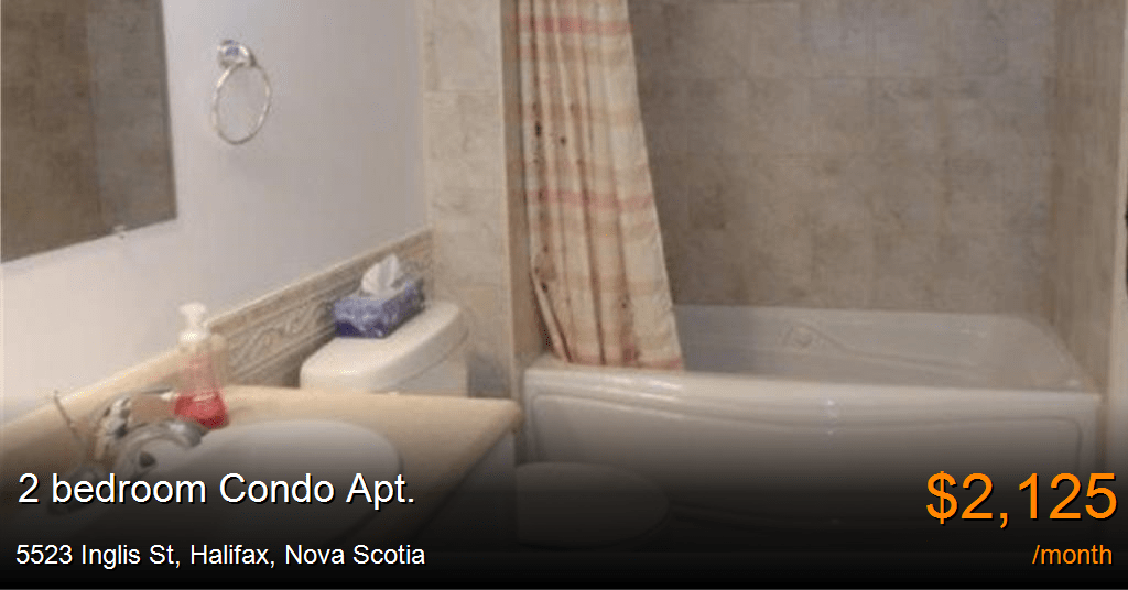 5523 Inglis St, Halifax Condo Apt. for Rent B97721
