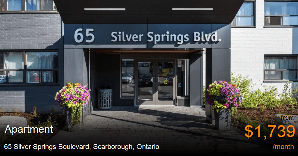 65 Silver Springs Boulevard, Scarborough Apartment for Rent