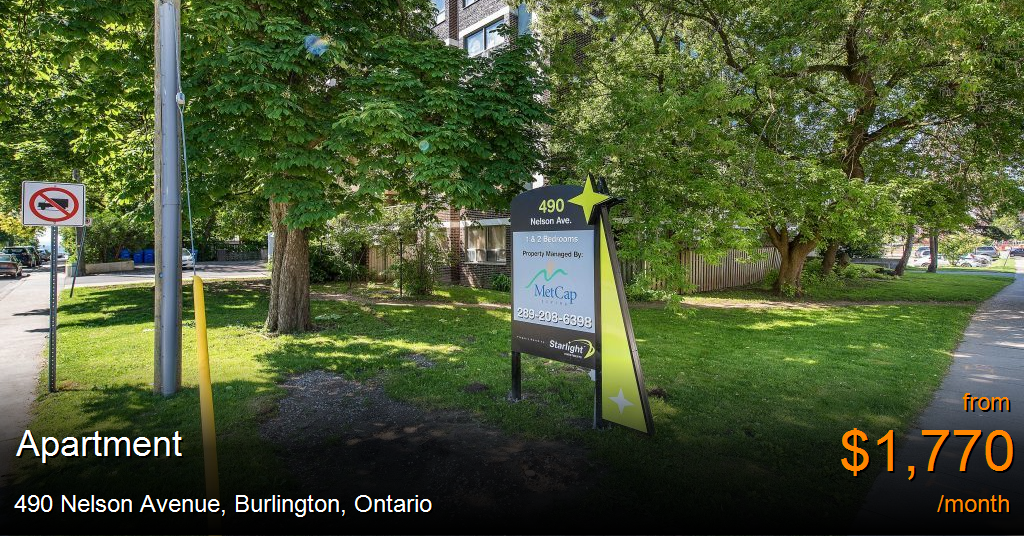 490 Nelson Avenue, Burlington Apartment for Rent