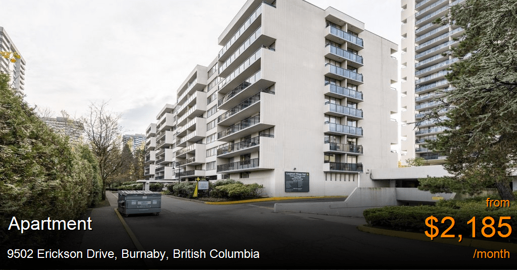 9502 Erickson Drive, Burnaby Apartment for Rent