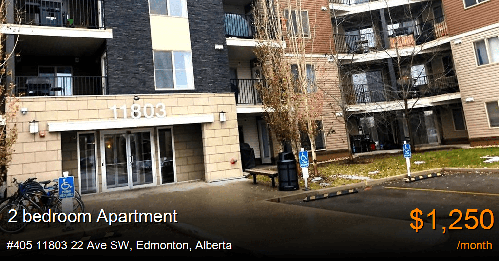 405 11803 22 Ave SW, Edmonton Apartment for Rent