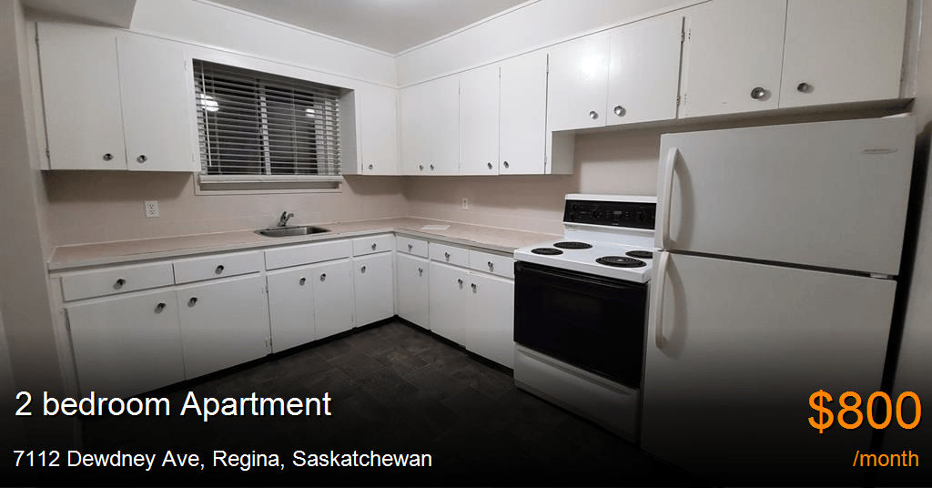 7112 Dewdney Ave, Regina Apartment for Rent