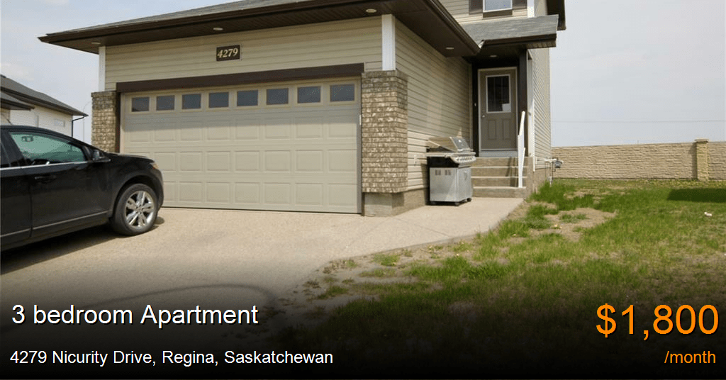 4279 Nicurity Drive, Regina Apartment for Rent