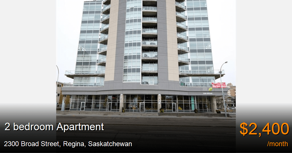 2300 Broad Street, Regina Apartment for Rent