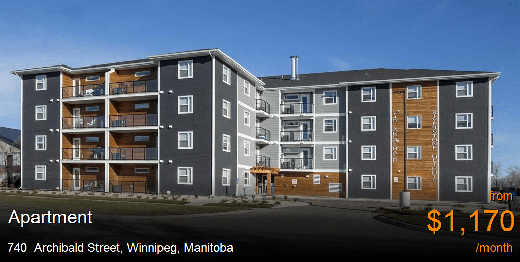 740 Archibald Street, Winnipeg Apartment for Rent