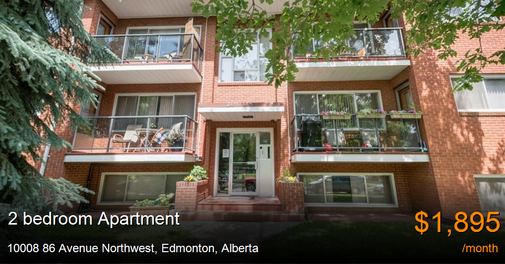 10008 86 Avenue Northwest, Edmonton Apartment for Rent