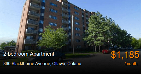 860 blackthorne avenue, ottawa Apartment for Rent