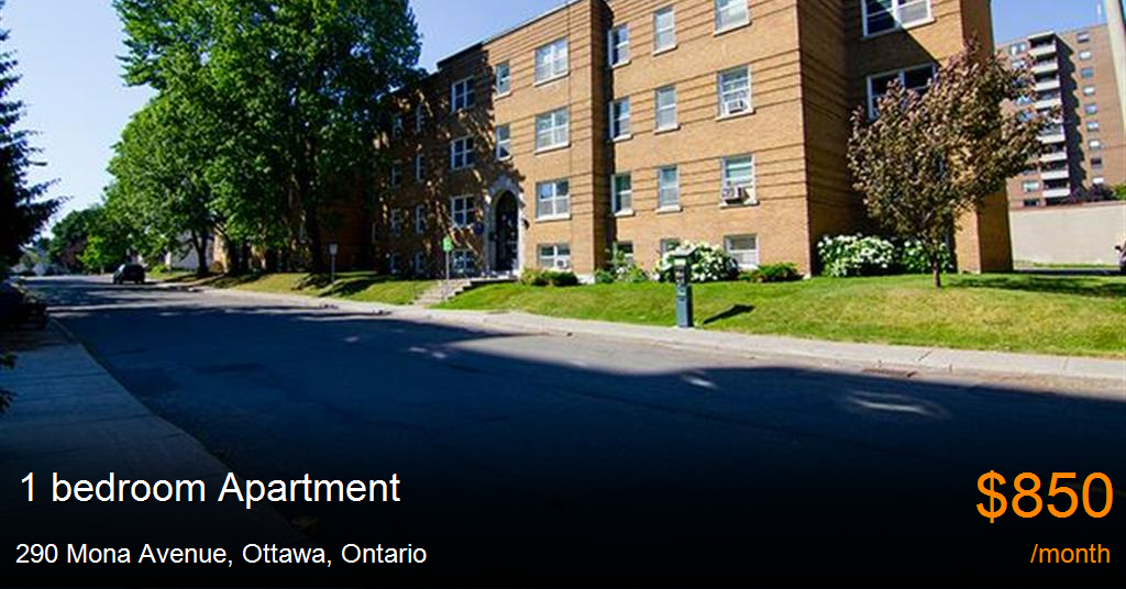 290 mona avenue, ottawa Apartment for Rent