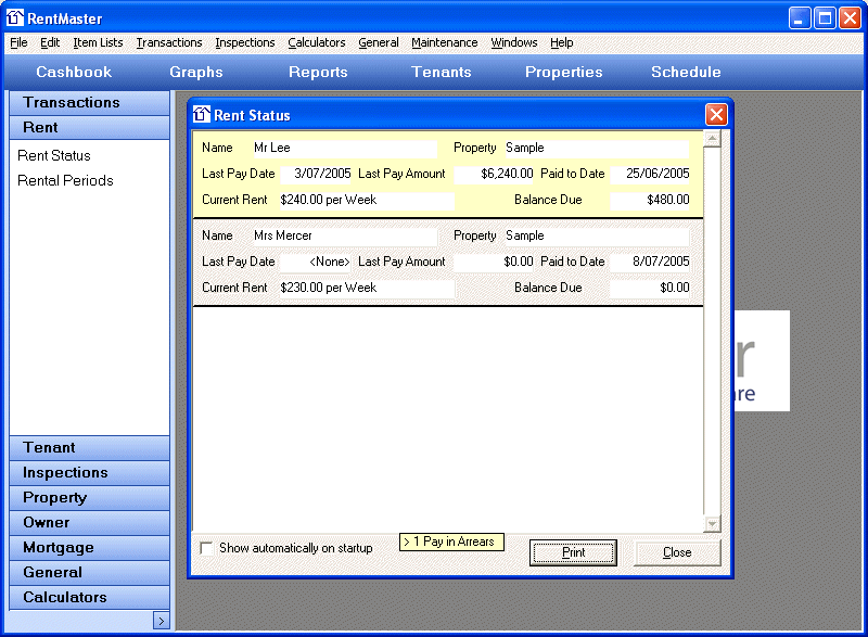 RentMaster Property Management Software