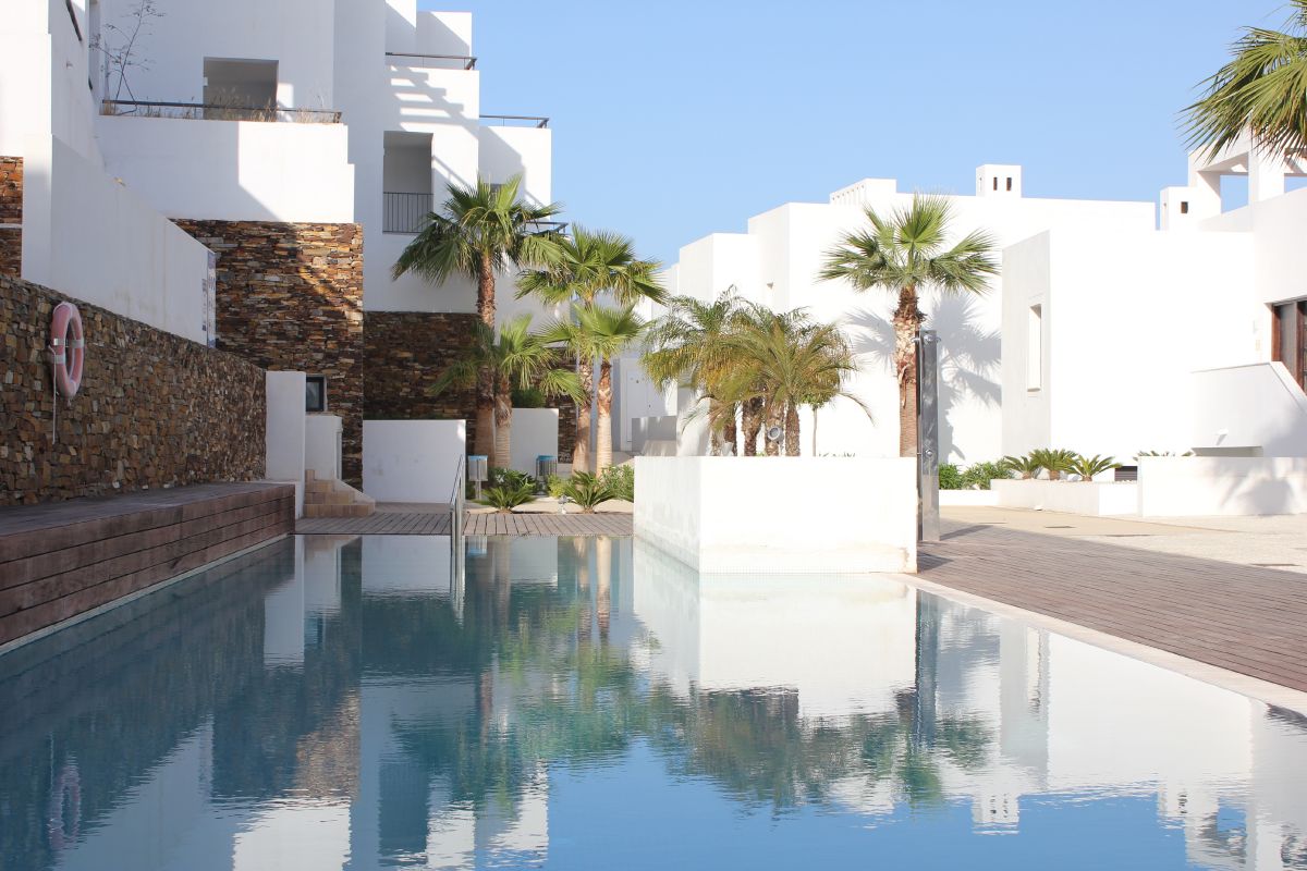 Apartment for Winter Rental in Mojacar Playa, Costa de Almeria, 3 bedrooms Ref M38LP2