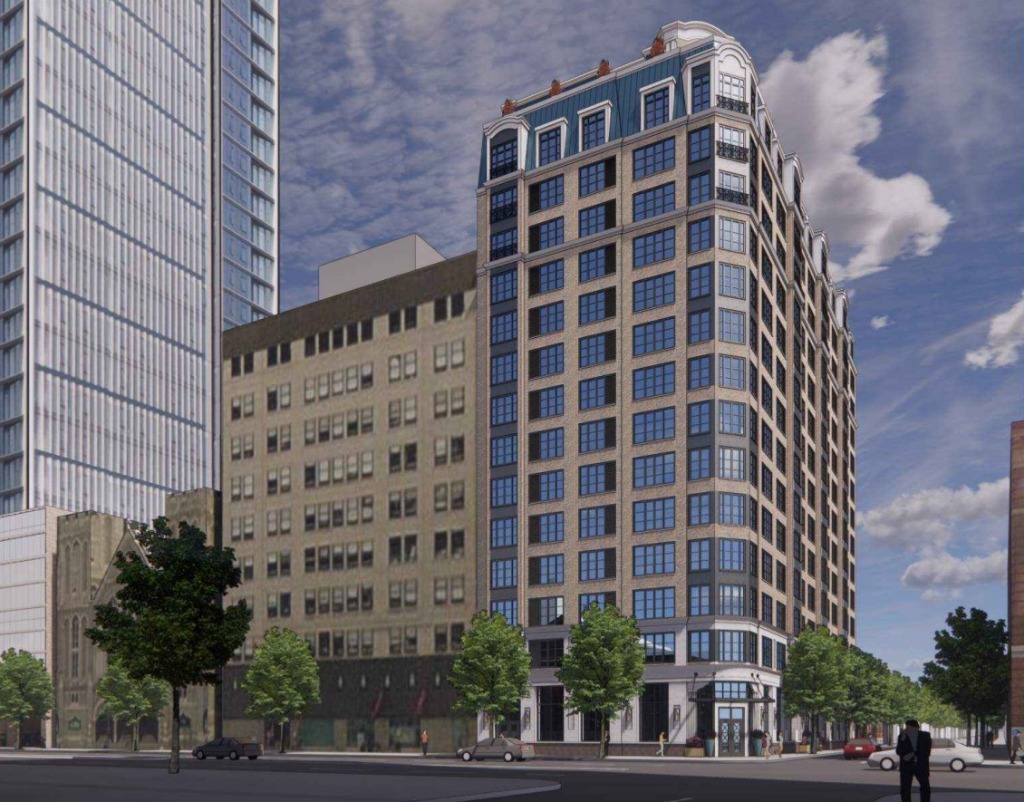 New Apartment Building Will Recreate a Corner at Broad and Pine Streets