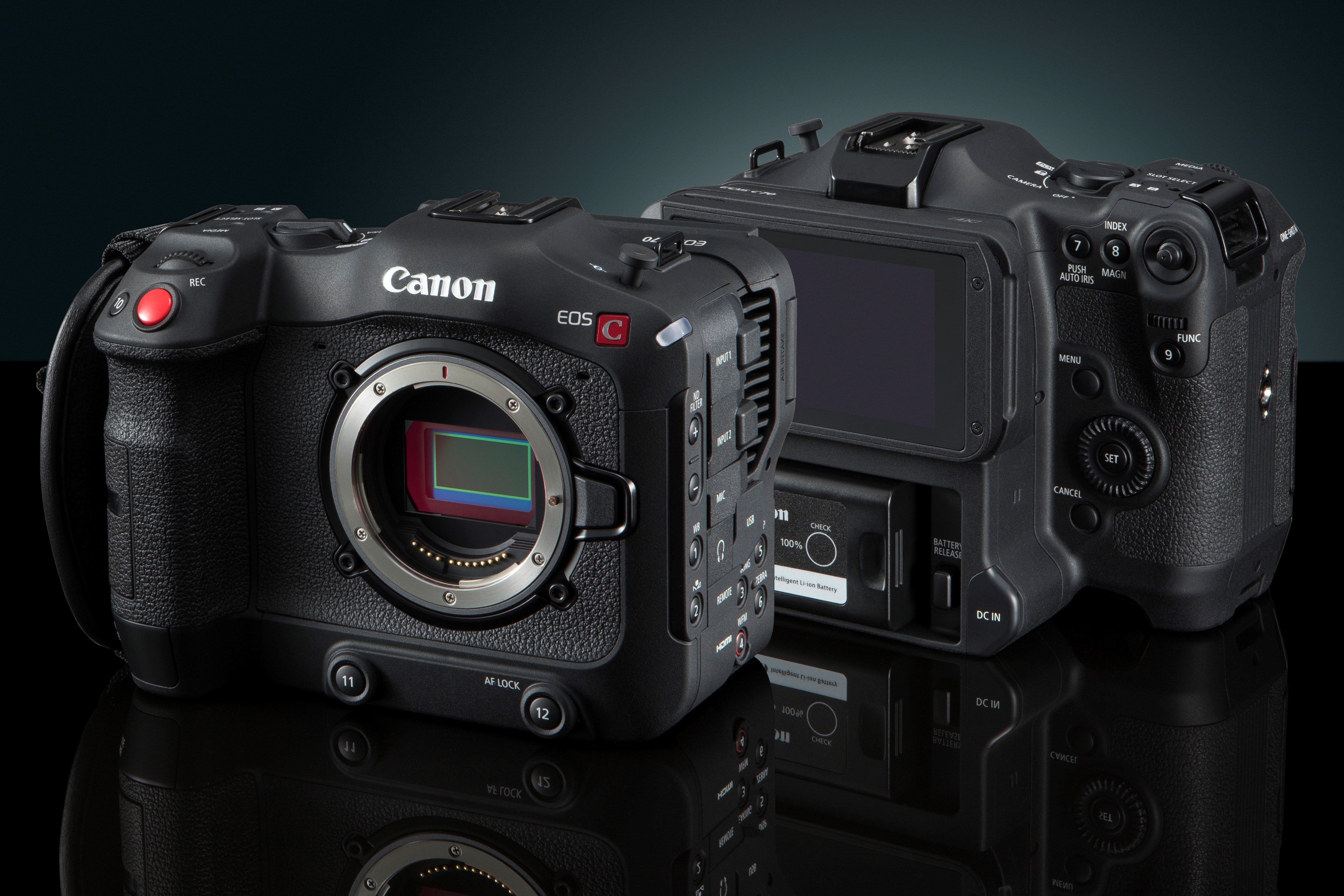 Canon C70 caméra compacte à monture RF, capteur Super35 DGO, 4K/120p