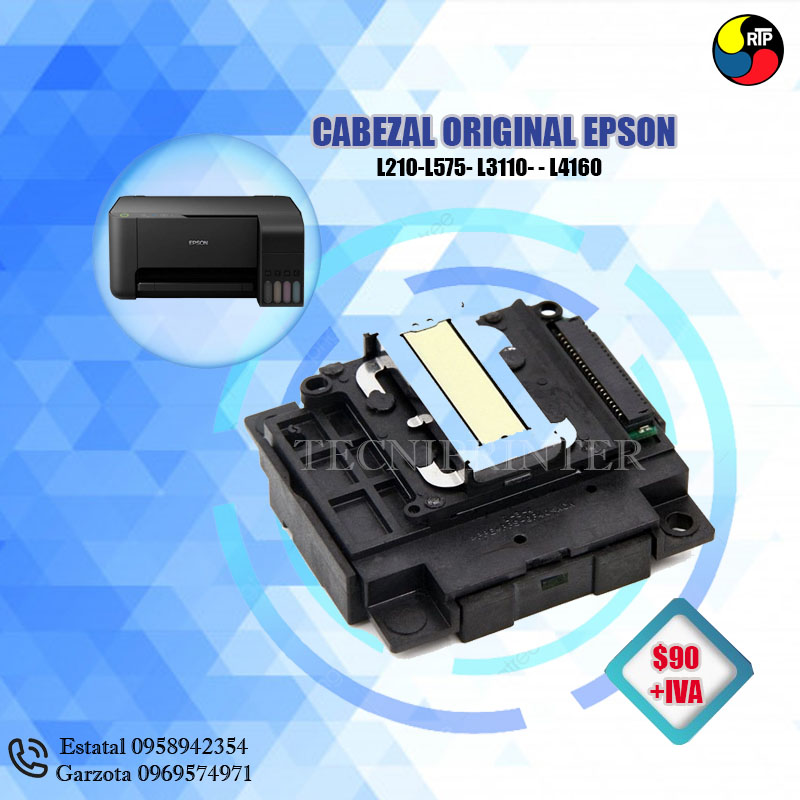 REPUESTO DE CABEZAL EPSON ORIGINAL | RepairTecniprinter