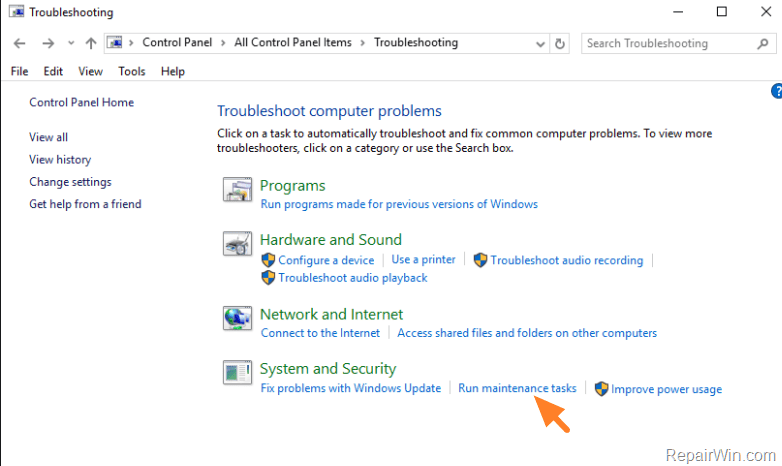 How To Run Automatic Maintenance Tool In Windows 10 YouTube