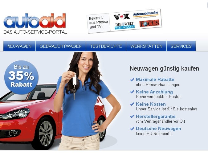 Autoaid.de Erfahrungen, Tests und mehr