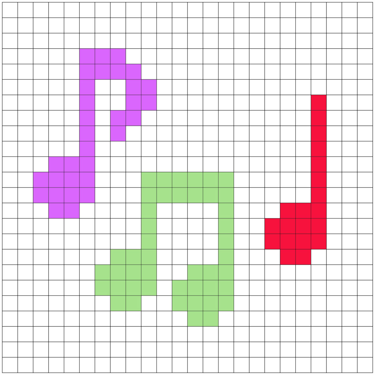 Music Note Crochet C2C Square Repeat Crafter Me